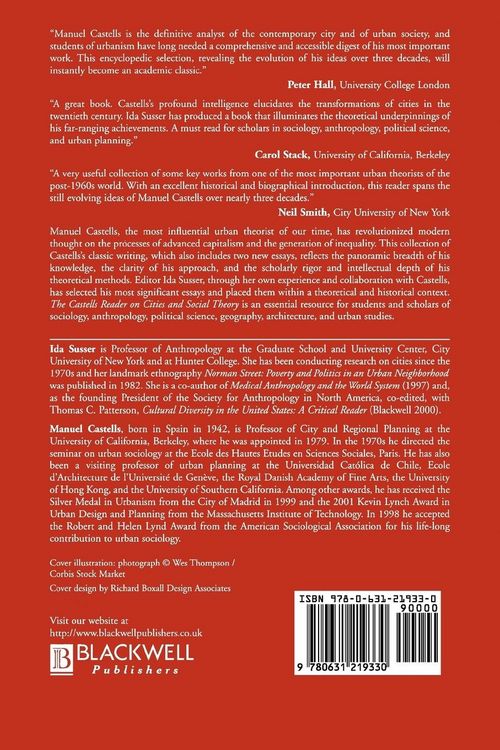 Produktbild: Castells Reader Cities Social Theory