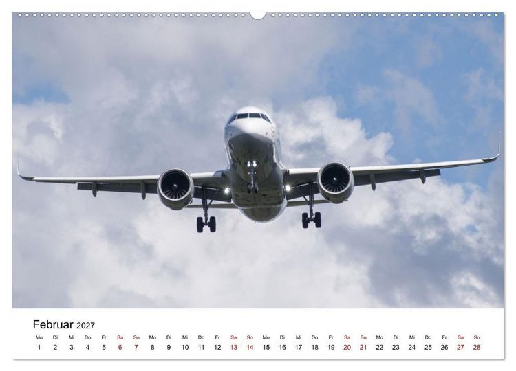 Produktbild: Airbus A320 Das Brot und Butter Flugzeug (Wandkalender 2027 DIN A2 quer), CALVENDO Monatskalender