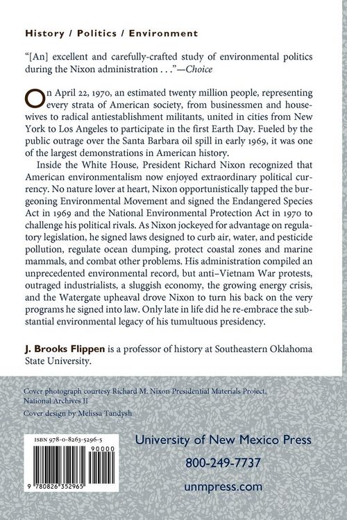 Produktbild: Nixon and the Environment