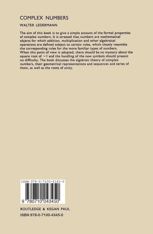 Produktbild: Complex Numbers