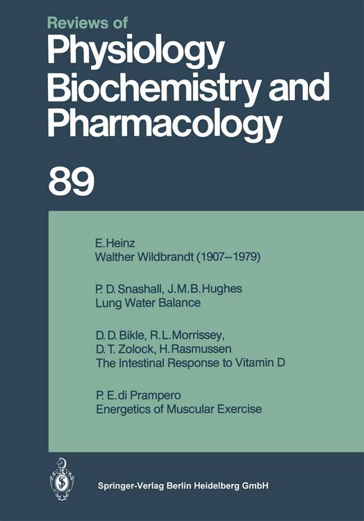 Produktbild: Ergebnisse der Physiologie, biologischen Chemie und experimentellen Pharmakologie