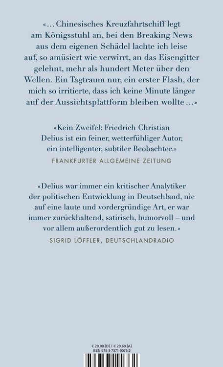 Wenn die Chinesen Rügen kaufen, dann denkt an mich