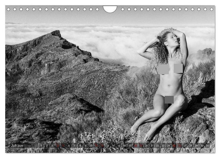 Produktbild: Girls and Nature (Wandkalender 2026 DIN A4 quer), CALVENDO Monatskalender
