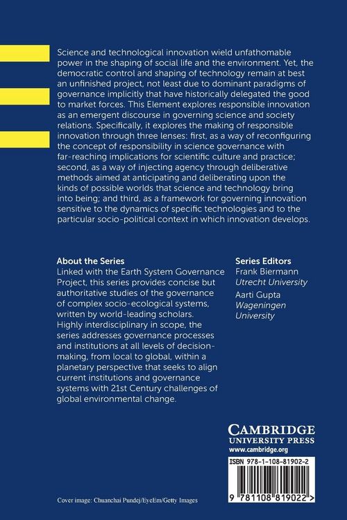 Produktbild: The Making of Responsible Innovation