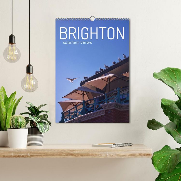 Produktbild: Brighton Summer Views (Wall Calendar 2026 DIN A3 portrait), CALVENDO 12 Month Wall Calendar