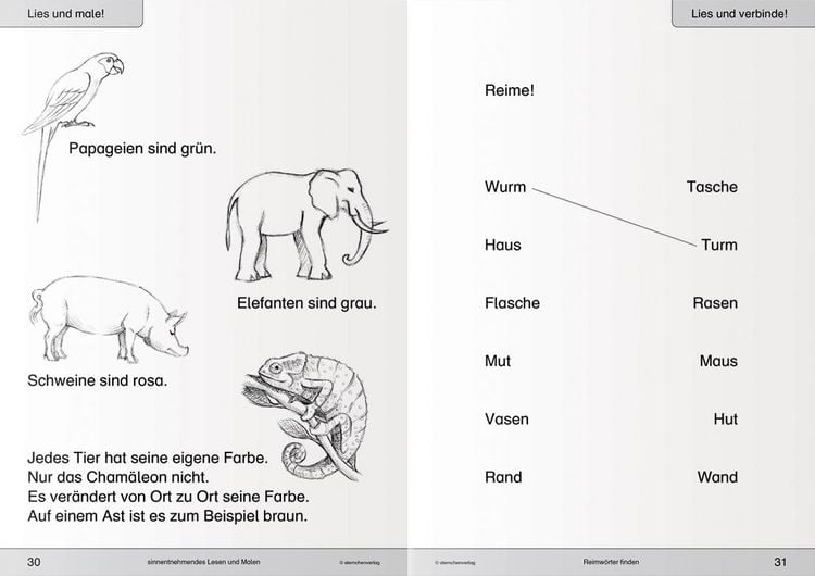 Produktbild: Ich kann lesen 2 - Sch&uuml;lerarbeitsheft f&uuml;r die 1. und 2. Klasse