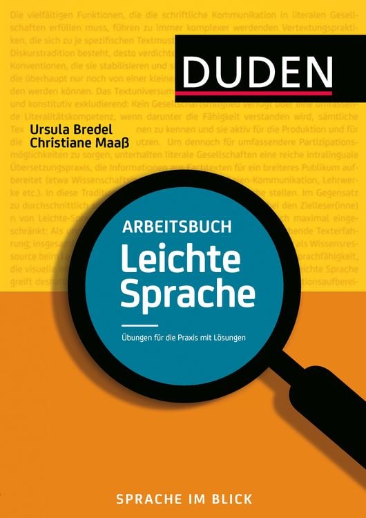Produktbild: Arbeitsbuch Leichte Sprache