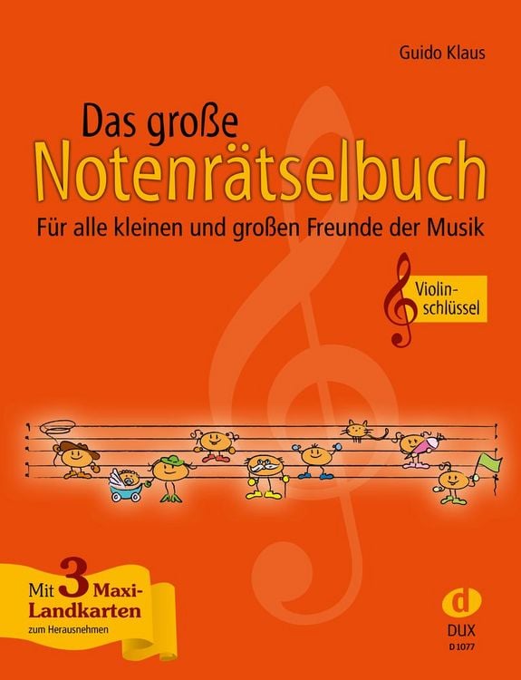 Produktbild: Das gro&szlig;e Notenr&auml;tselbuch