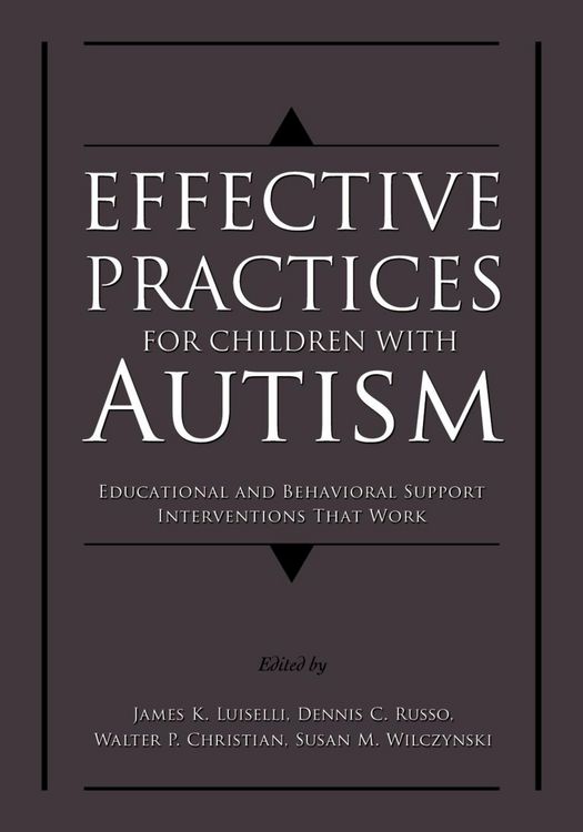 Produktbild: Effective Practices for Children with Autism
