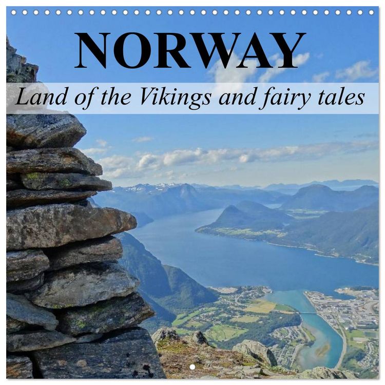 Produktbild: Norway Land of the Vikings and fairy tales (Wall Calendar 2026 12 &times; 12 Inch) CALVENDO 12 Month Wall Calendar