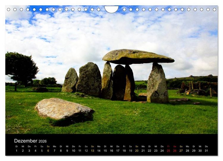 Produktbild: Wales Pembrokeshire - Natur im Fokus- (Wandkalender 2026 DIN A4 quer), CALVENDO Monatskalender