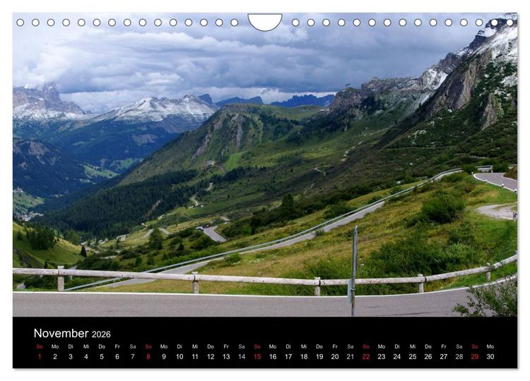 Produktbild: S&uuml;dtirol 2026 (Wandkalender 2026 DIN A4 quer), CALVENDO Monatskalender