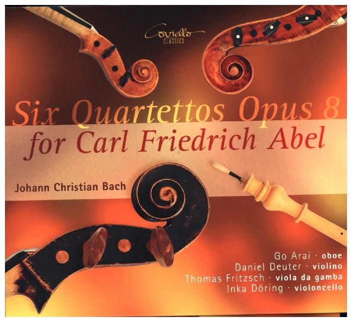 Produktbild: 6 Quartette op.8 f&uuml;r Carl Friedrich Abel