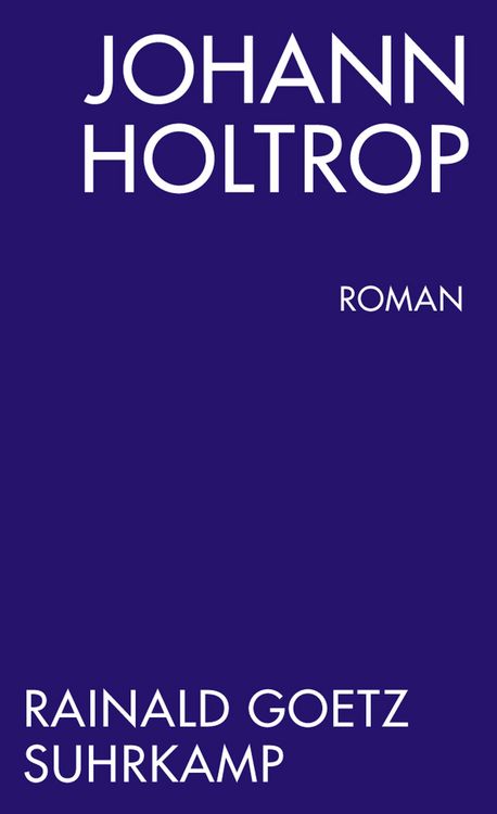 Produktbild: Johann Holtrop. Abriss der Gesellschaft. Roman