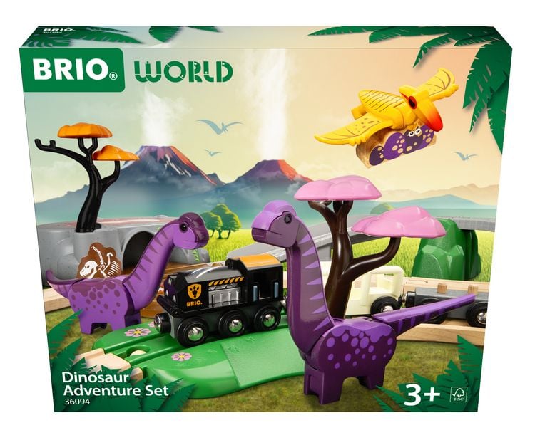 Produktbild: BRIO World - Dinosaurier Abenteuer-Set