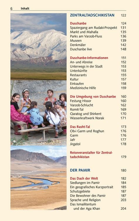Produktbild: TRESCHER Reisef&uuml;hrer Tadschikistan