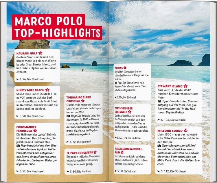 Produktbild: MARCO POLO Reisef&uuml;hrer Neuseeland