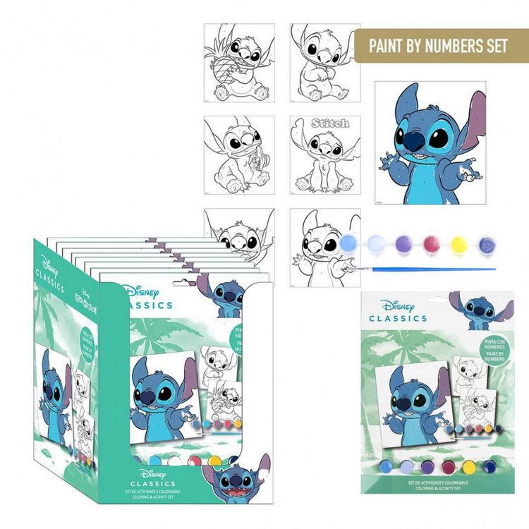 Produktbild: STITCH - Schreibwarenset bunt, blau