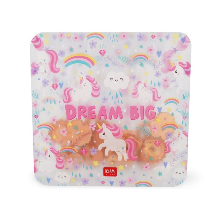 Produktbild: Legami 3er Set wiederverwendbare Snack Taschen - Einhorn