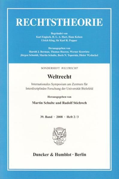Produktbild: Weltrecht.