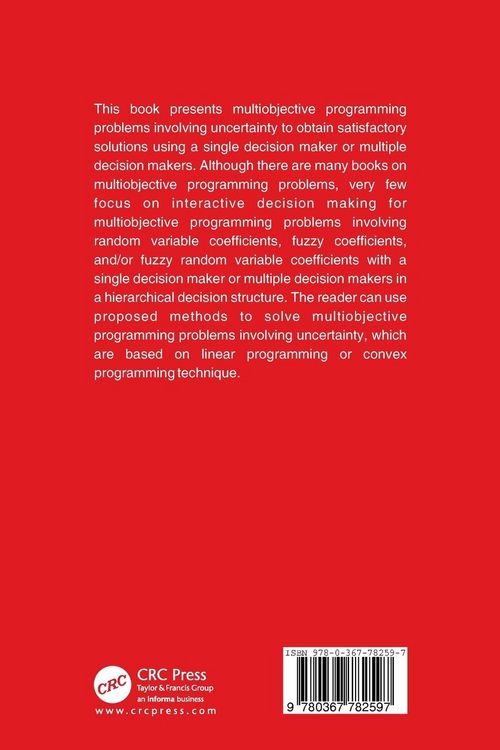 Produktbild: Interactive Multiobjective Decision Making Under Uncertainty