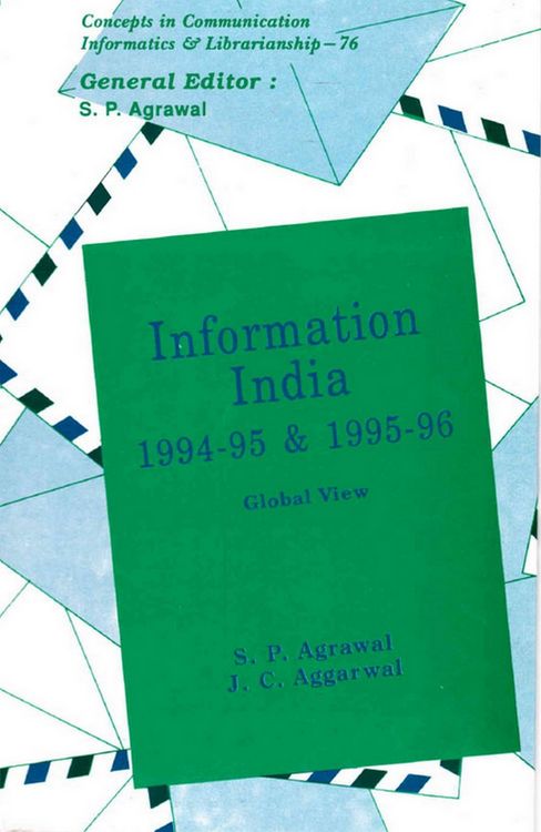 Produktbild: Information India : 1994-95 and 1995-96 Global View (Concepts in Communication Informatics and Librarianship-76)