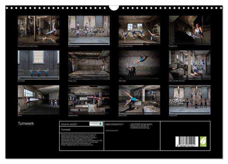 Produktbild: Turnwerk (Wandkalender 2027 DIN A3 quer), CALVENDO Monatskalender