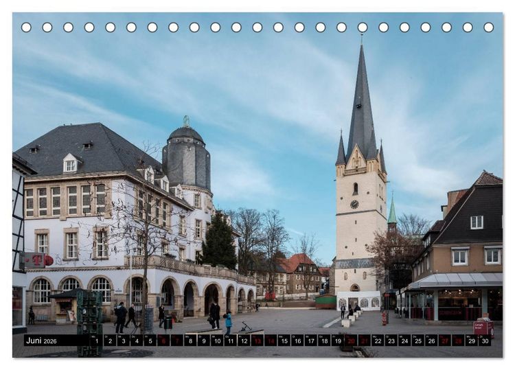 Produktbild: Menden im Sauerland und Umgebung (Tischkalender 2026 DIN A5 quer), CALVENDO Monatskalender