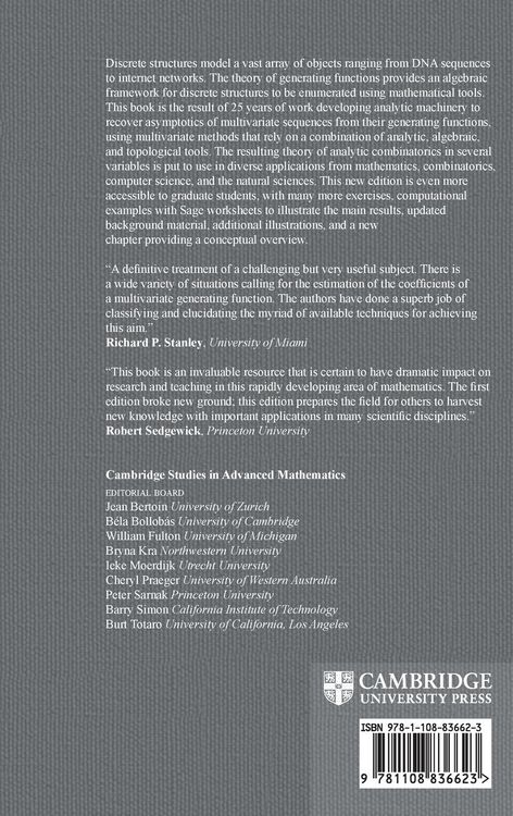 Produktbild: Analytic Combinatorics in Several Variables