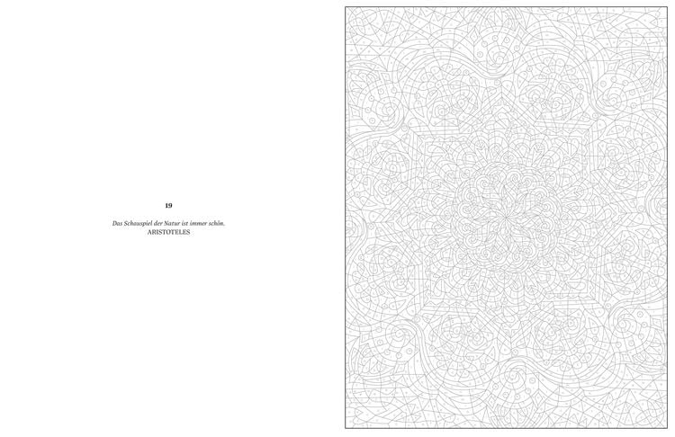 Produktbild: Ausmalen & Entspannen. Mandalas