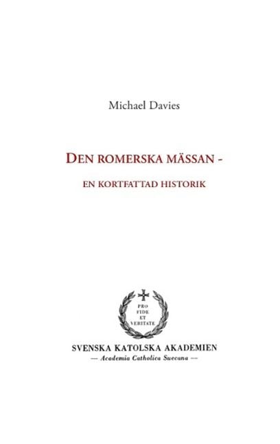 Produktbild: Den romerska m&auml;ssan
