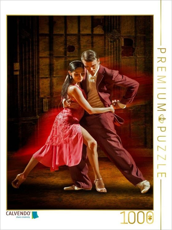 Produktbild: CALVENDO Puzzle Tango Lissabon | 1000 Teile Lege-Gr&ouml;&szlig;e 64x48cm Foto-Puzzle f&uuml;r gl&uuml;ckliche Stunden