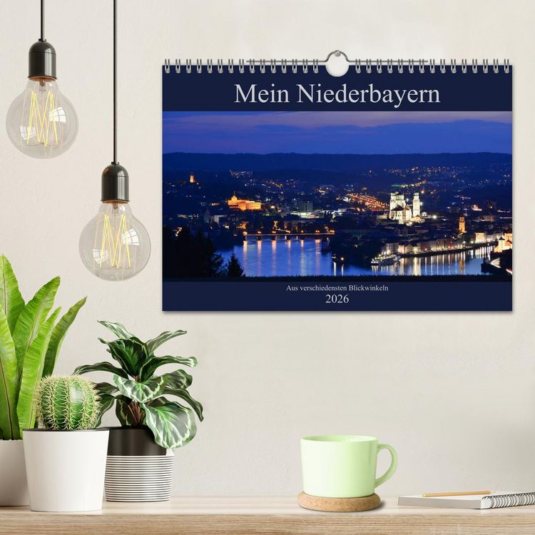 Produktbild: Mein Niederbayern (Wandkalender 2026 DIN A4 quer), CALVENDO Monatskalender