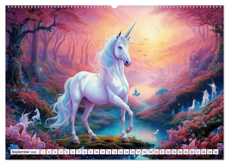 Produktbild: Im Reich der M&auml;rchen, Mythen und Legenden (hochwertiger Premium Wandkalender 2026 DIN A2 quer), Kunstdruck in Hochglanz