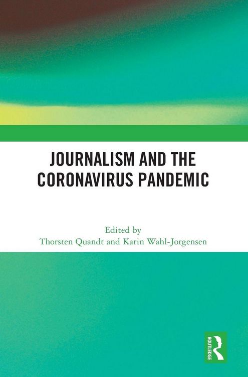 Produktbild: Journalism and the Coronavirus Pandemic