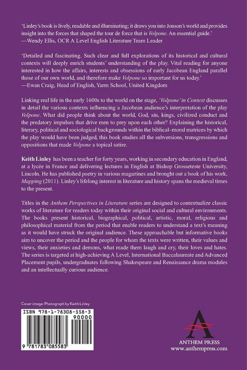 Produktbild: 'Volpone' in Context