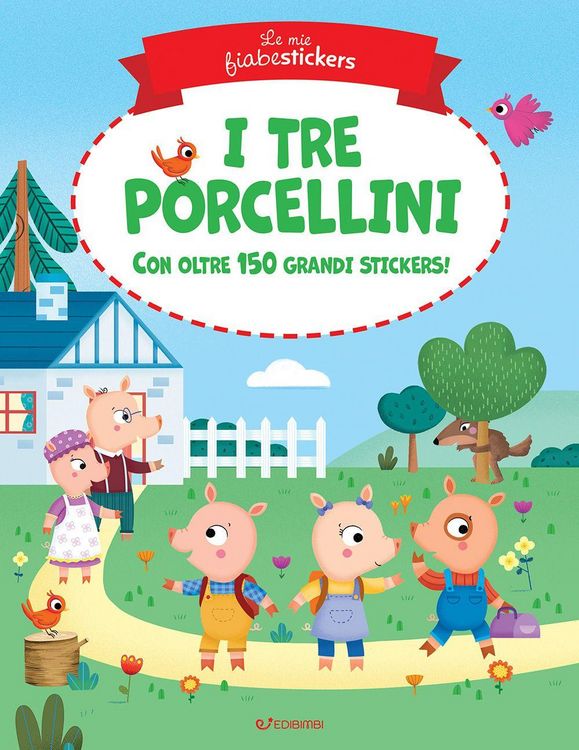 Produktbild: I tre porcellini. Le mie fiabestickers