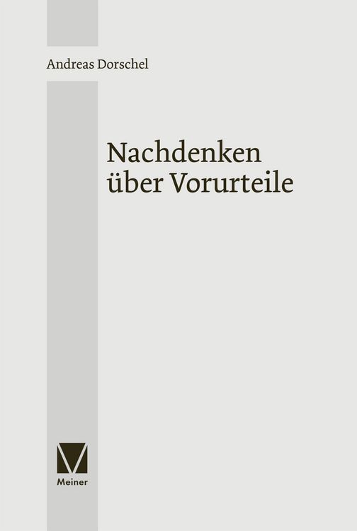 Produktbild: Nachdenken &uuml;ber Vorurteile
