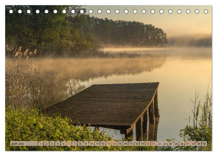 Produktbild: Impressionen aus Mecklenburg - Vorpommern (Tischkalender 2026 DIN A5 quer), CALVENDO Monatskalender