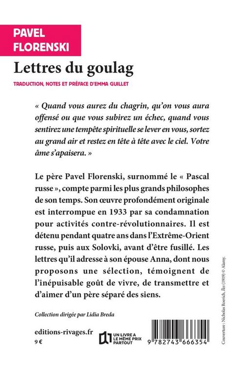 Produktbild: Lettres du goulag. Suivi du Testament