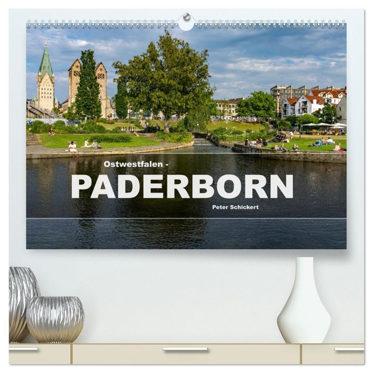Produktbild: Ostwestfalen - Paderborn (hochwertiger Premium Wandkalender 2026 DIN A2 quer), Kunstdruck in Hochglanz