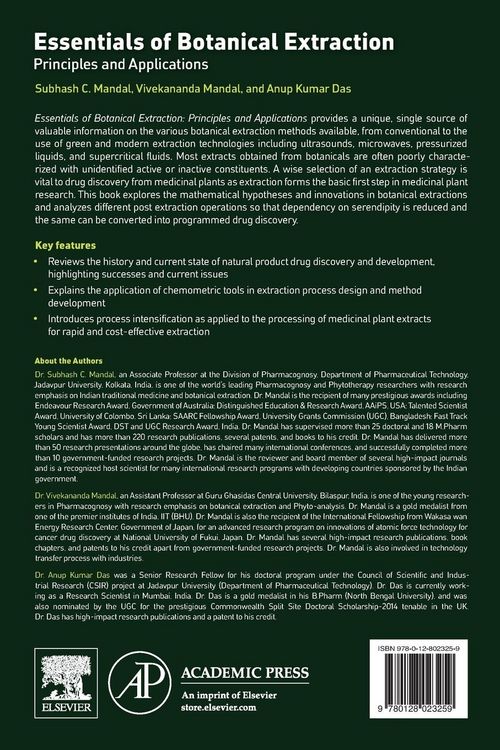 Produktbild: Essentials of Botanical Extraction