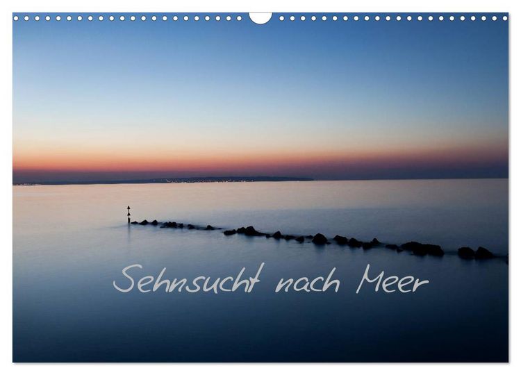 Produktbild: Sehnsucht nach Meer (Wandkalender 2026 DIN A3 quer), CALVENDO Monatskalender