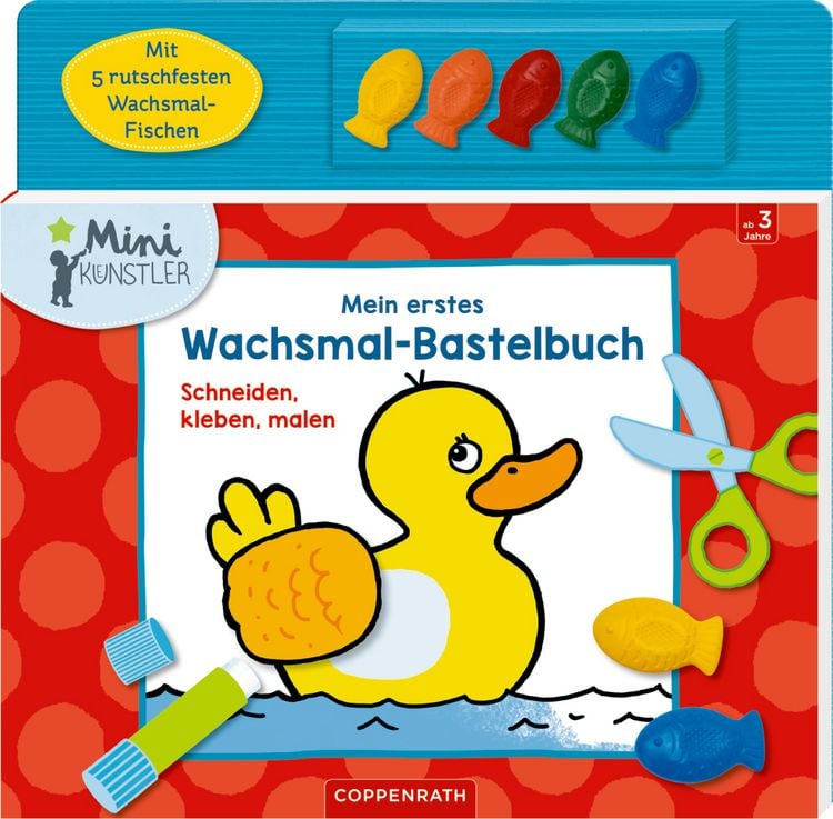 Produktbild: Mein erstes Wachsmal-Bastelbuch