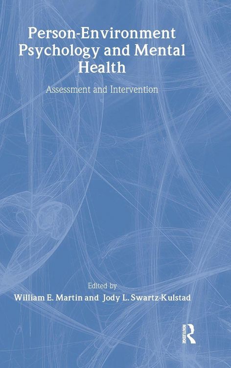 Produktbild: Person-Environment Psychology and Mental Health
