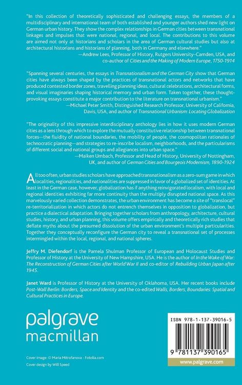 Produktbild: Transnationalism and the German City