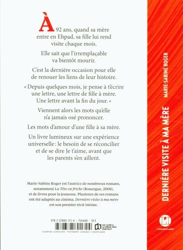 Produktbild: Derni&egrave;re visite &agrave; ma m&egrave;re