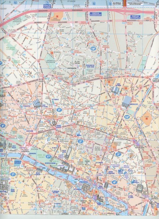 Produktbild: Michelin Paris Pocket Plan