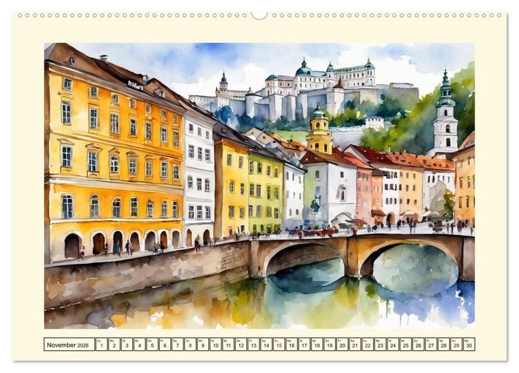 Produktbild: Europas Metropolen (hochwertiger Premium Wandkalender 2026 DIN A2 quer), Kunstdruck in Hochglanz