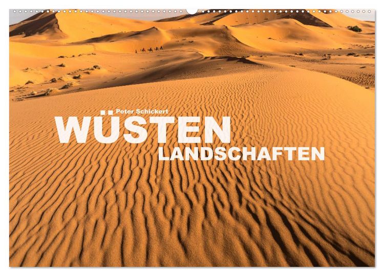 Produktbild: W&uuml;stenlandschaften (Wandkalender 2026 DIN A2 quer), CALVENDO Monatskalender